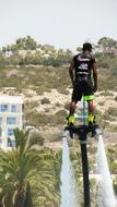 active sport on fly board