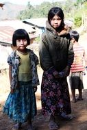 Pretty tribe Children outdoor