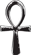 painted egyptian religious symbol