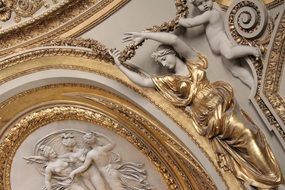 Louvre Historic ceiling
