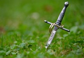 Marriage Rings on Medieval Sword