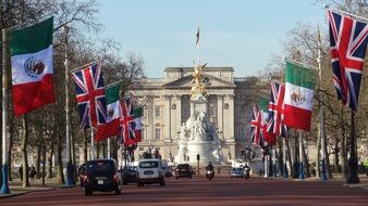 Photo of the Royal Buckenham Palace