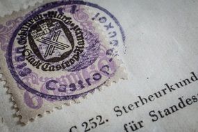 death certificate 1947