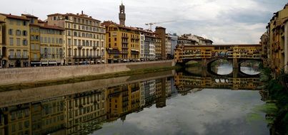 tourist part of the city in Florence