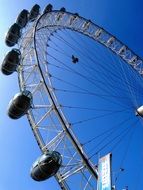 london eye is a ferris wheel