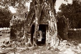 Hindu temple in Angkor Wat