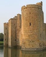 medieval fortress in England