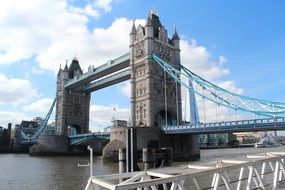 Tower Bridge as a landmark in London