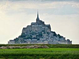 The Monastery Of Mont Saint-Michel