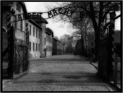 old picture of auschwitz concentration camp