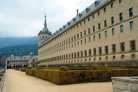 facade of the Royal Residence in Spain