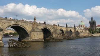 famous bridge in Prague