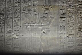 history of Egypt in hieroglyphs
