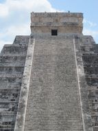 mayan pyramid close up