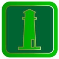 Lighthouse Travel Symbol drawing