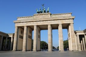 brandenburg gate is a symbol of berlin