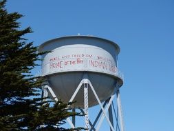 Alcatraz Water Tower