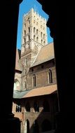 Landscape of Malbork Castle
