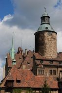 towers of the old Polish castle