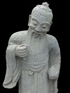 Stone Buddha Figure