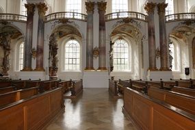 baroque church interior