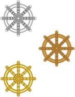 Dharma Wheel drawing