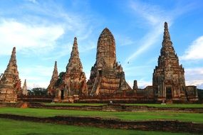 Wat Chaiwatthanaram, Ancient Temple ruin, thailand, Ayothaya