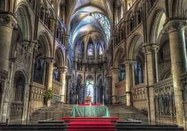 Beautiful colorful historic Church
