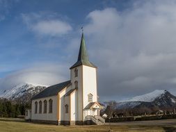 church in Valberg, Norway