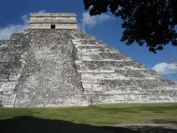 El-Castillo, Mayan pyramid, mexico, yucatan, Chichen-Itza