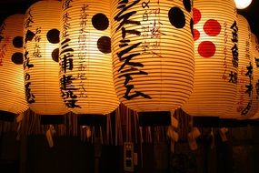 paper lanterns at a temple in Tokyo