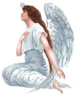 Angel, Vintage drawing