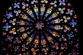 decorative stained glass window