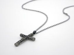 metal Cross on Chain