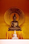 Meditation Buddha Gold statue