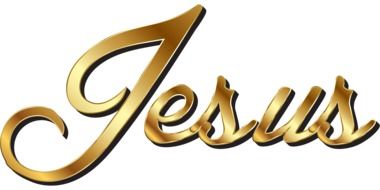 word "jesus" is like gold