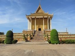 buddhist temple in asia