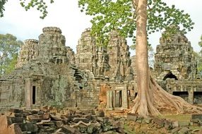 Ancient temples in Cambodia