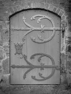 Church metal Door