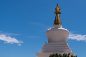 Stupa of buddha's meditation