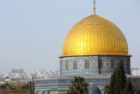 The Dome of the Rock, Islamic shrine, Israel, Jerusalem