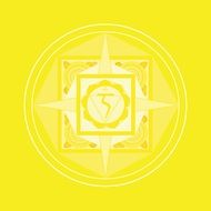 Mandala Solar drawing