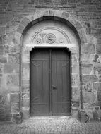 closed church portal