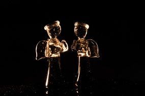 Angels Glass statue