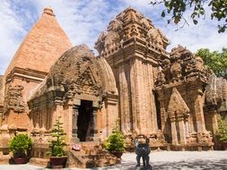 ponagar tower and temple of the ancient state of Champa