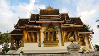 buddhist temple in laos