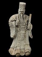 Religion stone statue