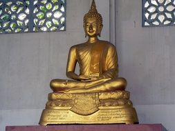 Thailand gold Boudda