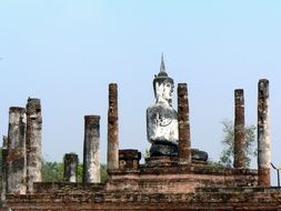 Buddhist temple in Ayutthaya, Thailand