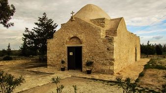Cyprus Ormidhia medieval church